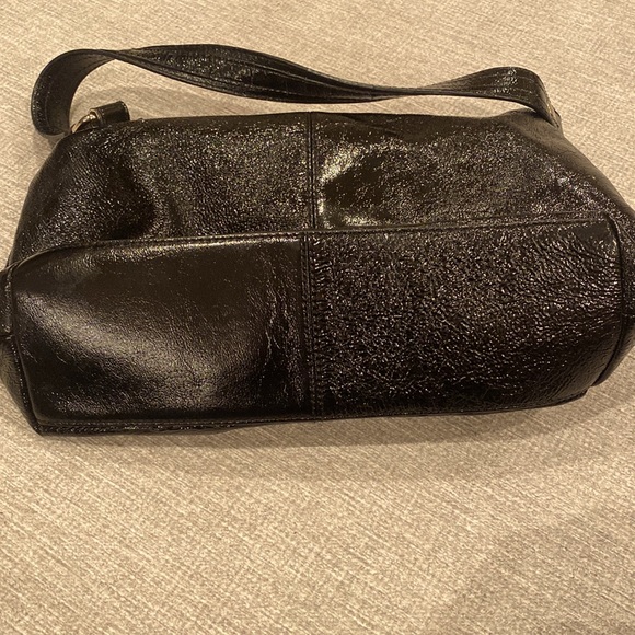 Elliot Luca black 100% leather shoulder bag - Picture 5 of 9